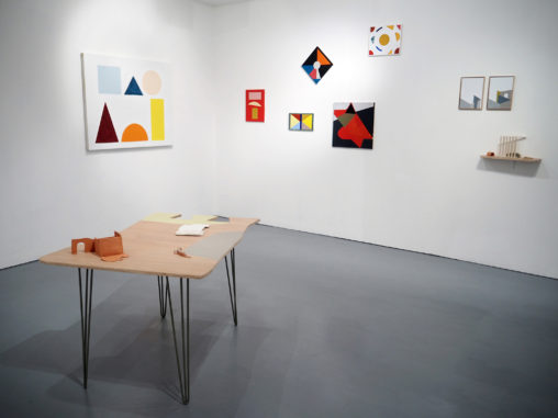 After the Primitives installation shot, image courtesy dalla Rosa gallery
