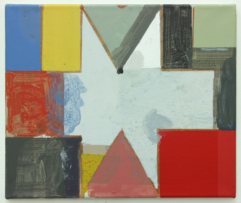 Parcheesi (VT) 2012 Acrylic on canvas 38x45.5cm