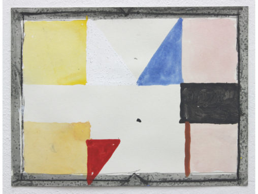 David Webb Parcheesi (VT) 2012 Acrylic, charcoal and pumice on paper 21x28cm