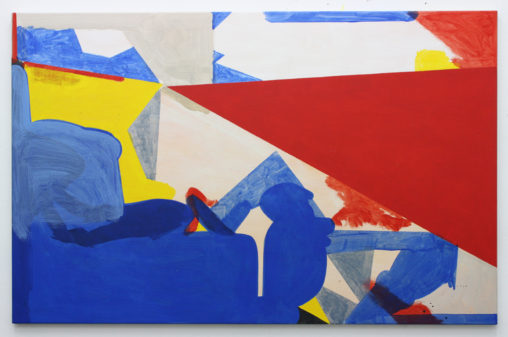 David Webb Suez (Sun) 2014 Acrylic on canvas 90x140cm