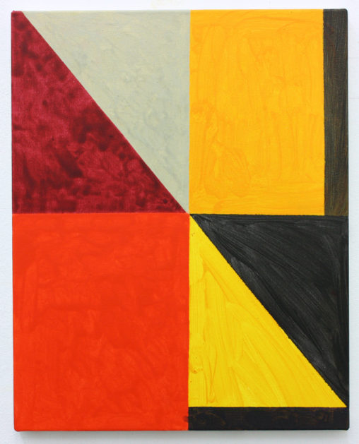 David Webb Untitled (Beak) Acrylic on canvas