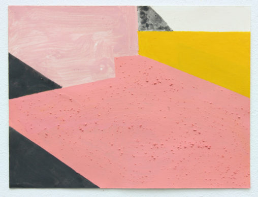 David Webb Untitled (Vermont) 2012 Acrylic and pumice on paper